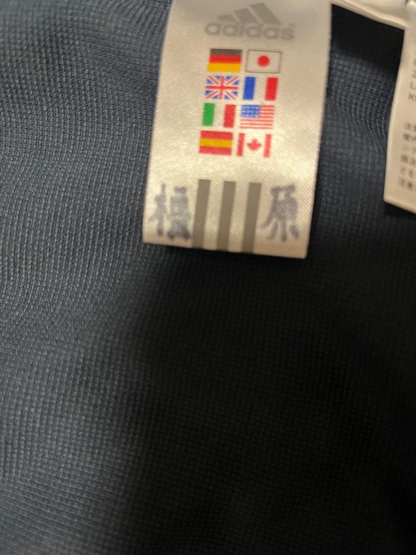 と*イ様 00s adidas トラックジャケット 万国旗タグ レアルマドリード
