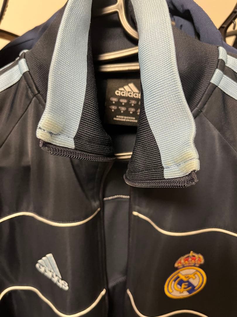 と*イ様 00s adidas トラックジャケット 万国旗タグ レアルマドリード