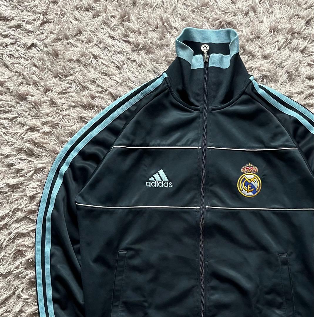 と*イ様 00s adidas トラックジャケット 万国旗タグ レアルマドリード