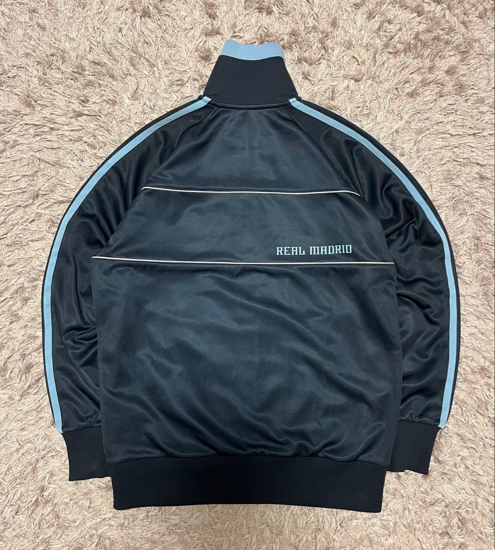 と*イ様 00s adidas トラックジャケット 万国旗タグ レアルマドリード