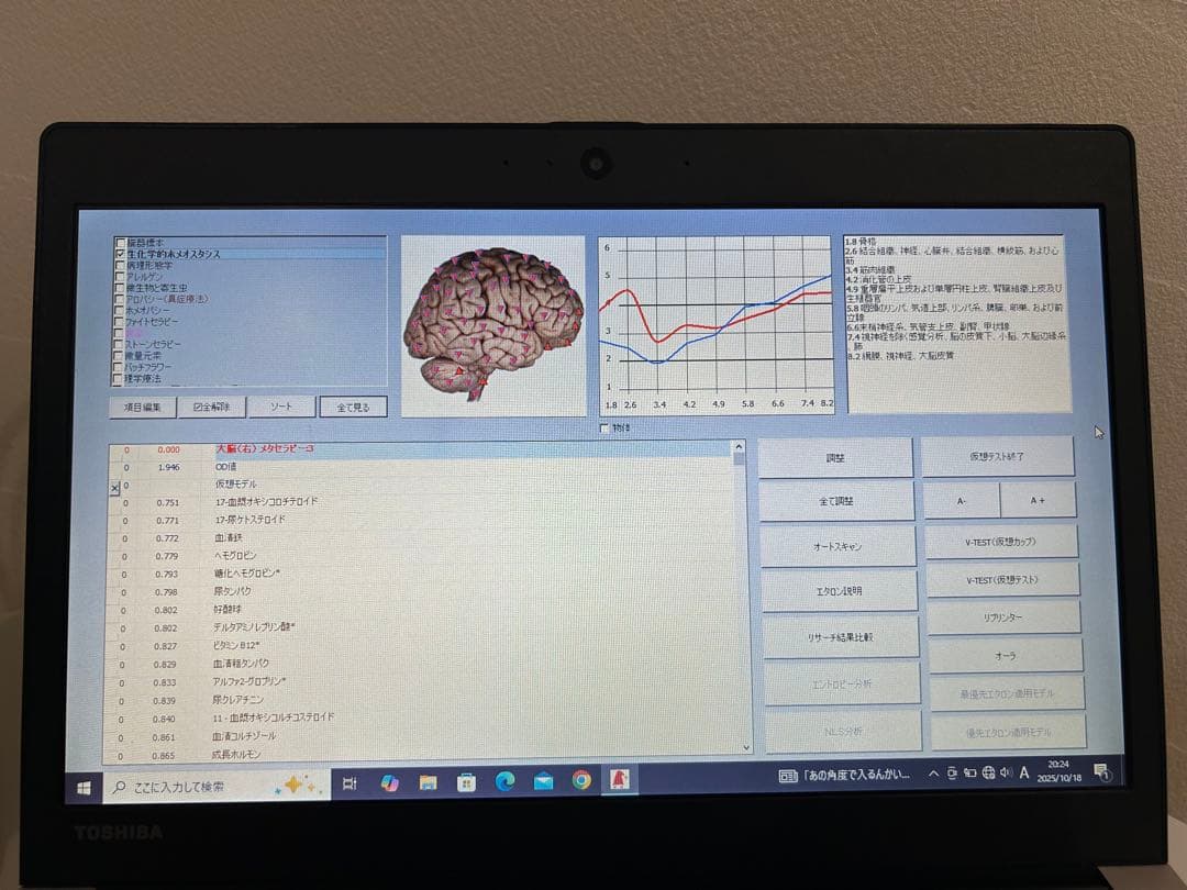 MS　波動測定器　ニュースキャン