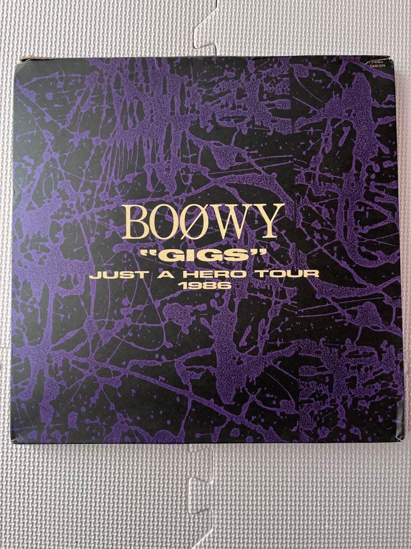 【限定版】BOOWY GIGS JUST A HERO TOUR 1986