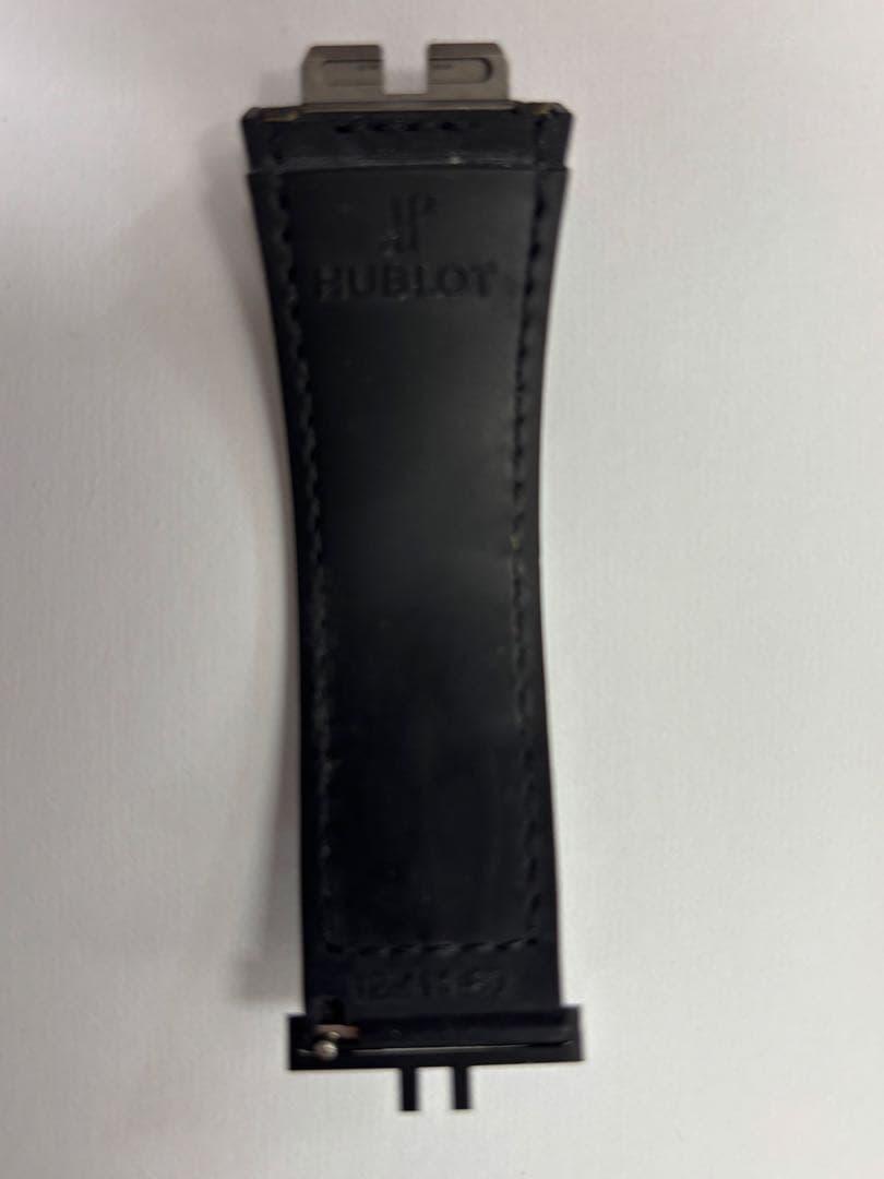 Hublot ブラック 正規店購入ベルト