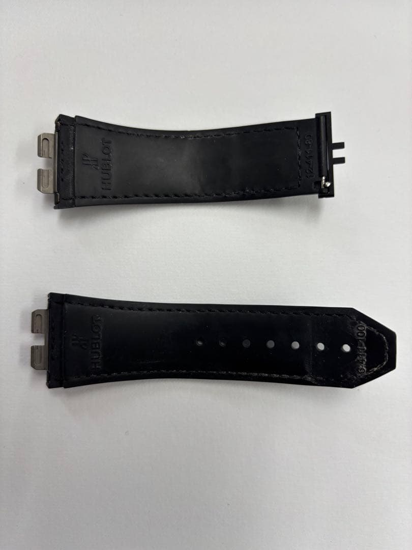 Hublot ブラック 正規店購入ベルト