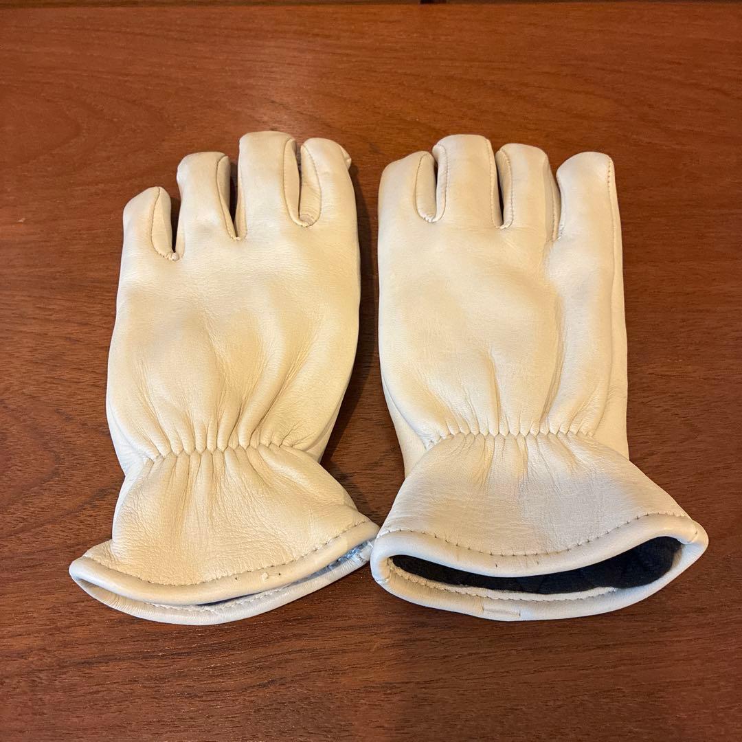 mama 　チャーチル　CHURCHILL鹿革グローブ中綿入り　Sサイズ