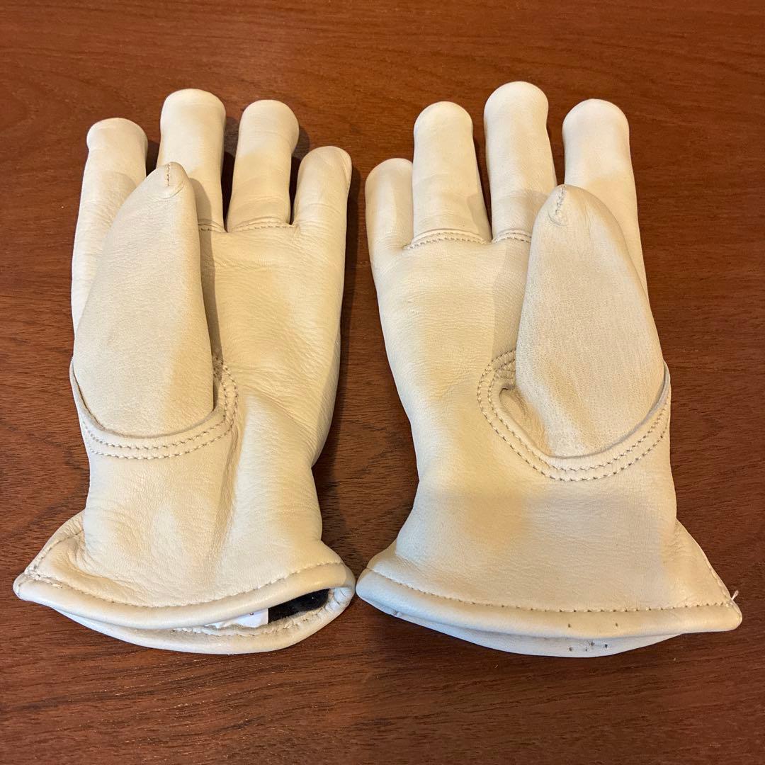 mama 　チャーチル　CHURCHILL鹿革グローブ中綿入り　Sサイズ