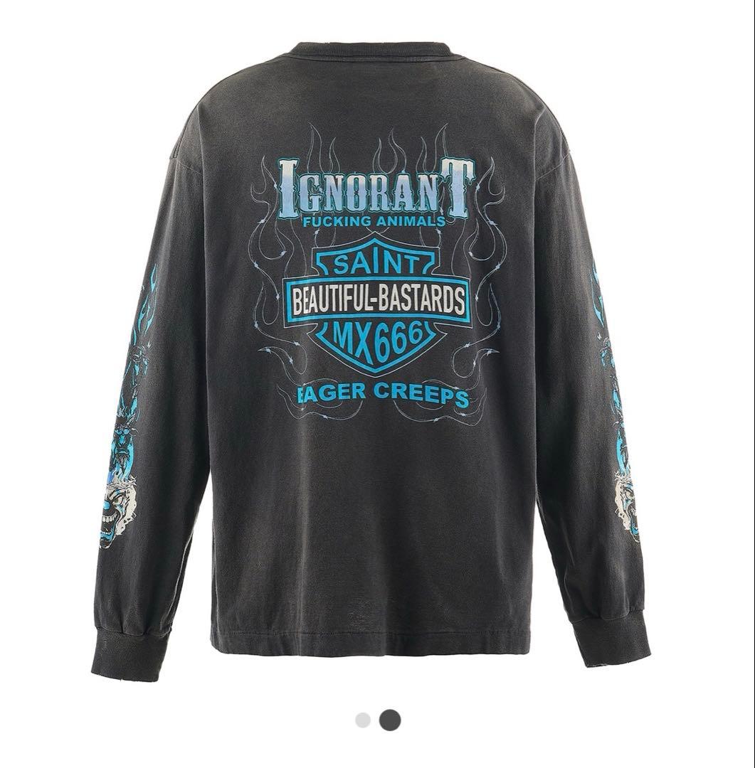SAINT Mxxxxxx LS/TEE BTFL BASTARS Sサイズ