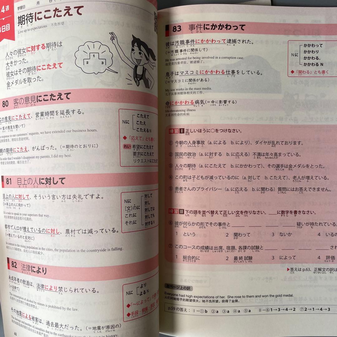 新「日本語能力試験」対策日本語総まとめ N2 5冊セット日本語2級検定