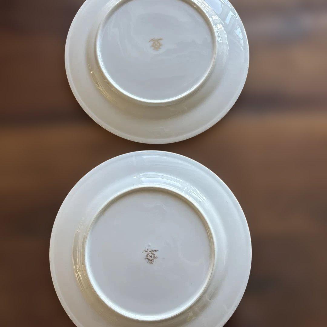 hitsuziノリタケ　柿右衛門風　陶器皿2枚セット