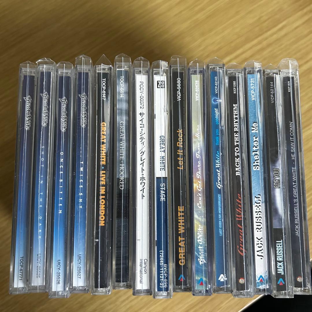 グレイト・ホワイト GREAT WHITE 関連 日本盤帯付CD15枚セット