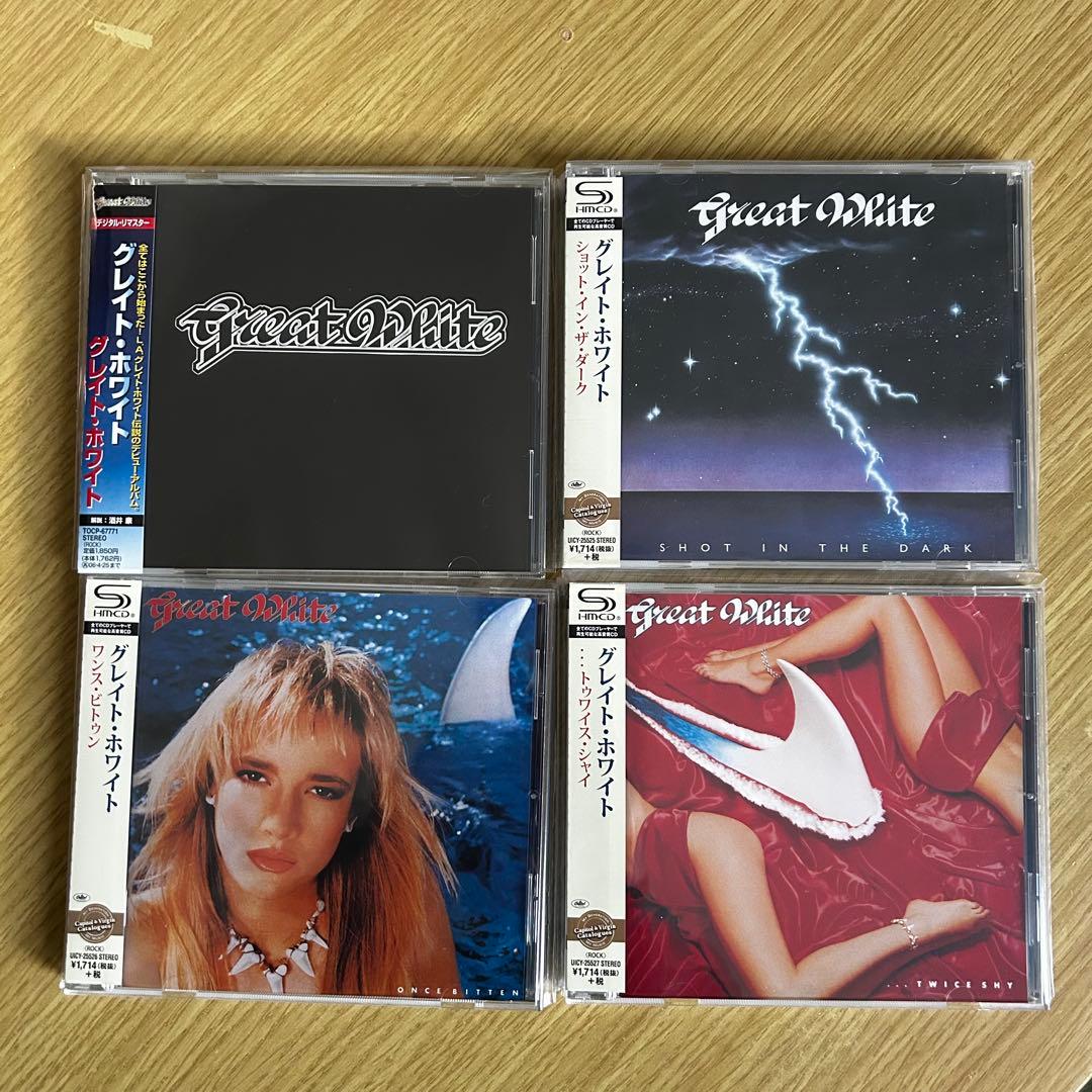 グレイト・ホワイト GREAT WHITE 関連 日本盤帯付CD15枚セット