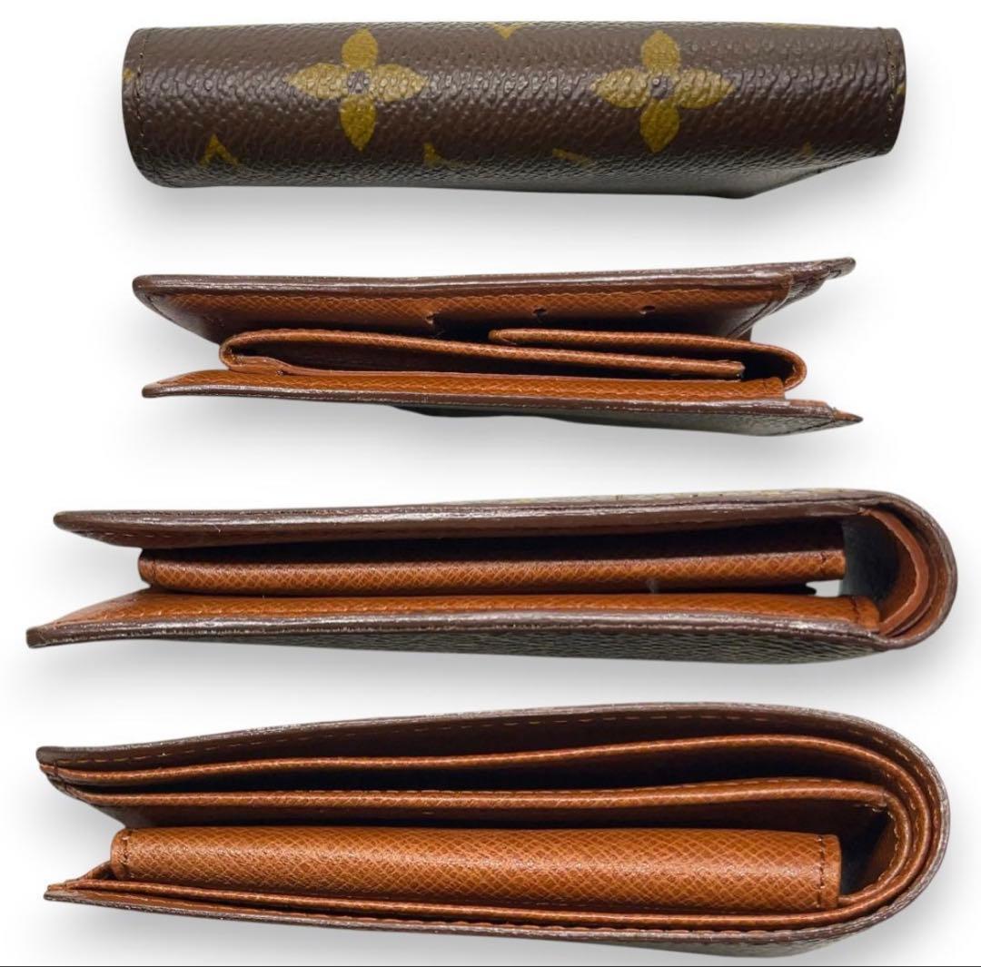 LOUIS VUITTON 折り財布 ポルトフォイユ マルコ モノグラム 箱付