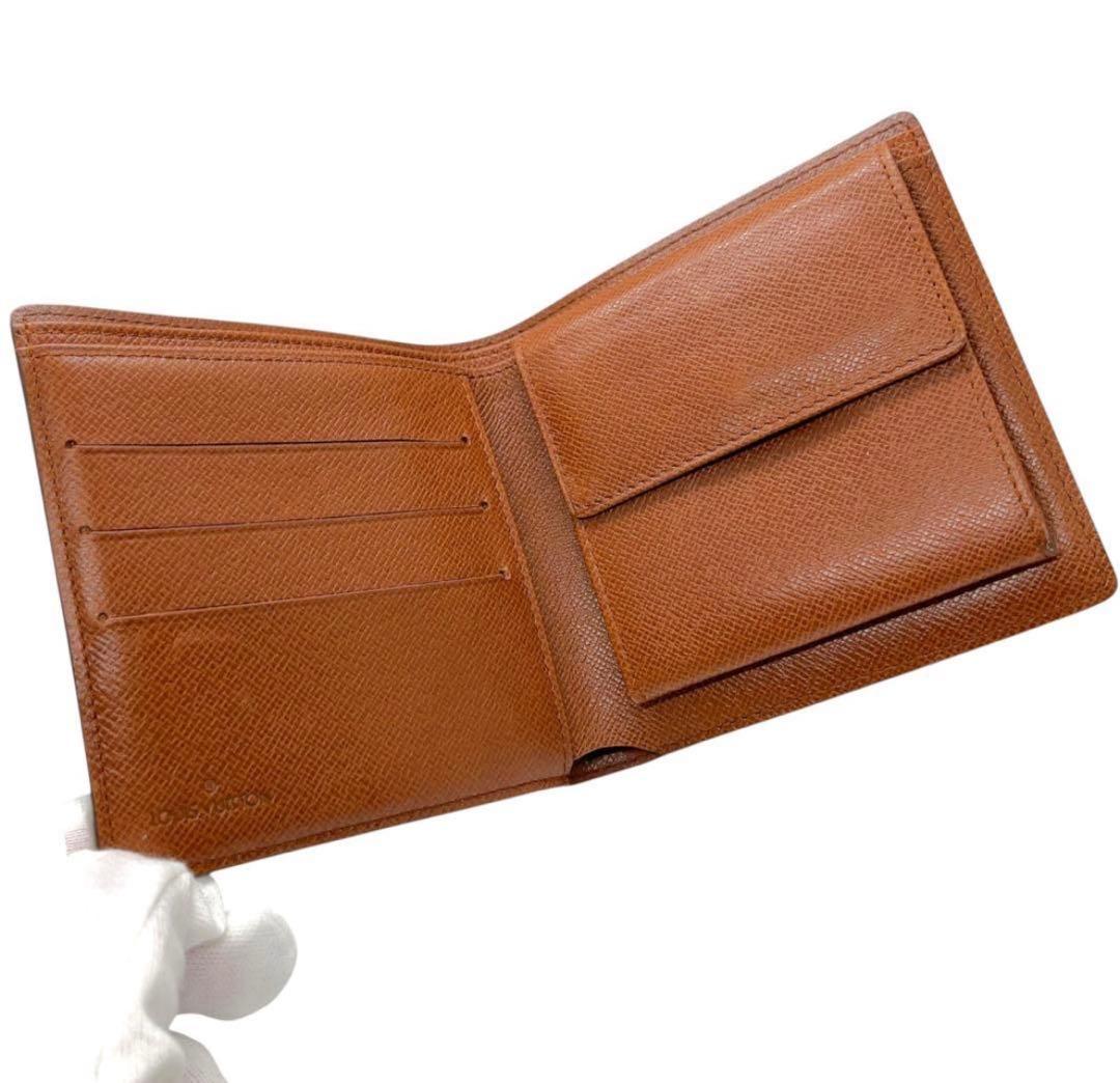 LOUIS VUITTON 折り財布 ポルトフォイユ マルコ モノグラム 箱付