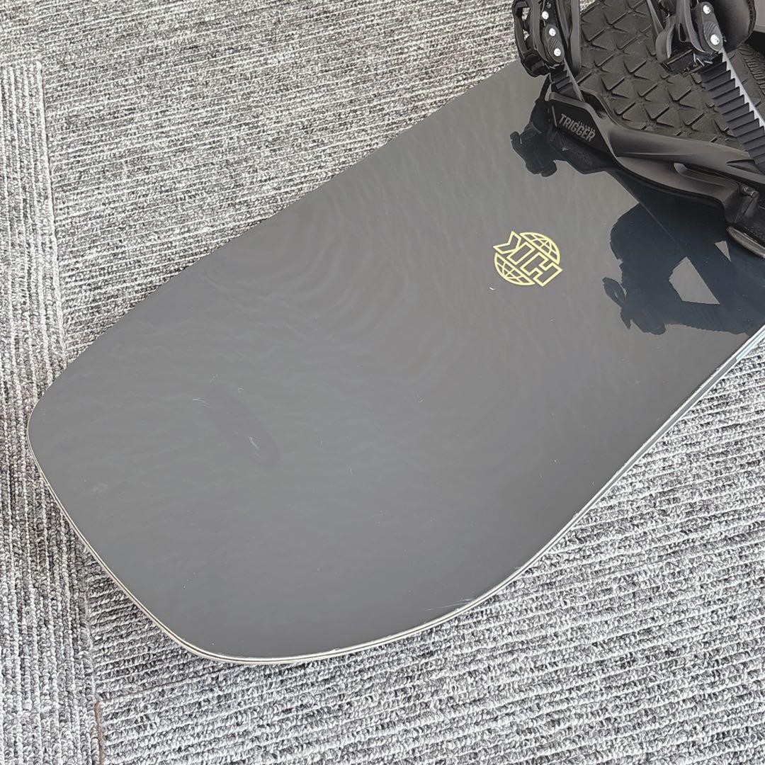 55美品❗️超豪華❗️サロモン メンズスノーボードセット★スノボ155cm+ビン付