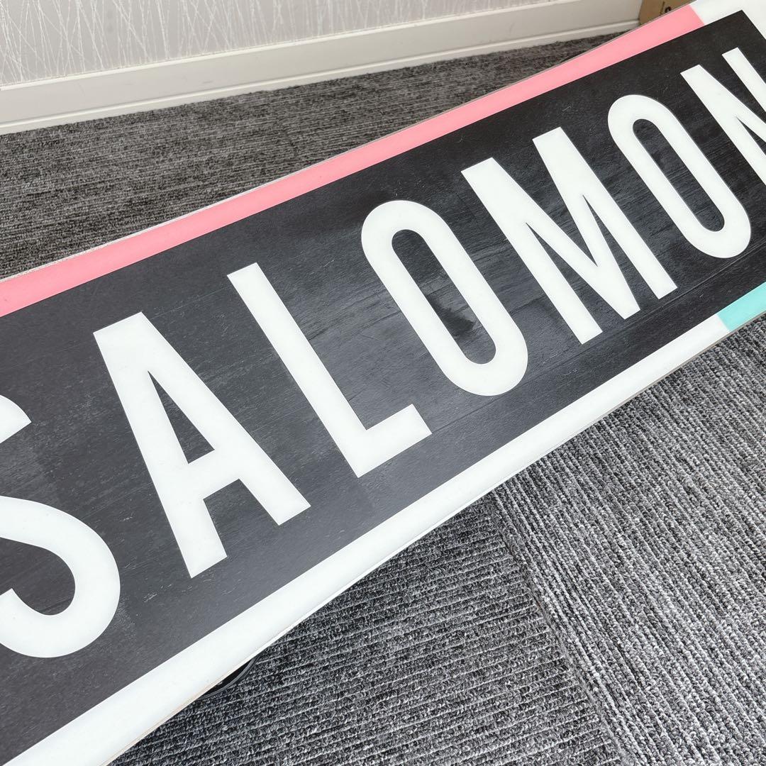 55美品❗️超豪華❗️サロモン メンズスノーボードセット★スノボ155cm+ビン付