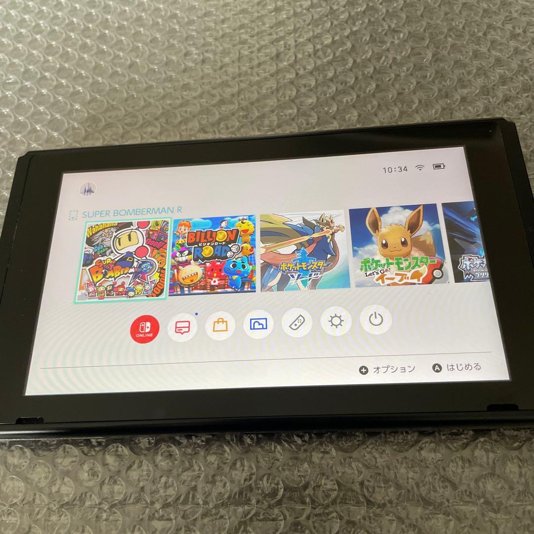 Nintendo Switch本体のみ（2019年製・バッテリー強化版）