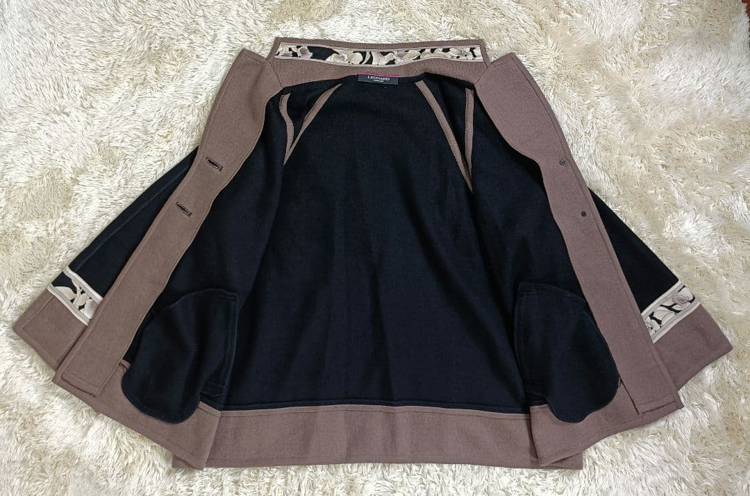 み*♡様 LEONARD ジャケット【XL】【トリム】【ダブルフェイス】【ノーカ