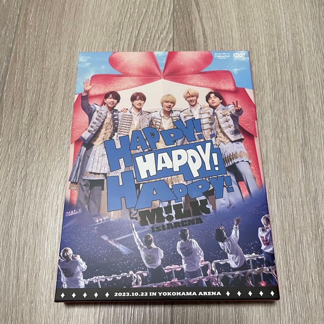 M!LK HAPPY!HAPPY!HAPPY! 【初回限定盤DVD】