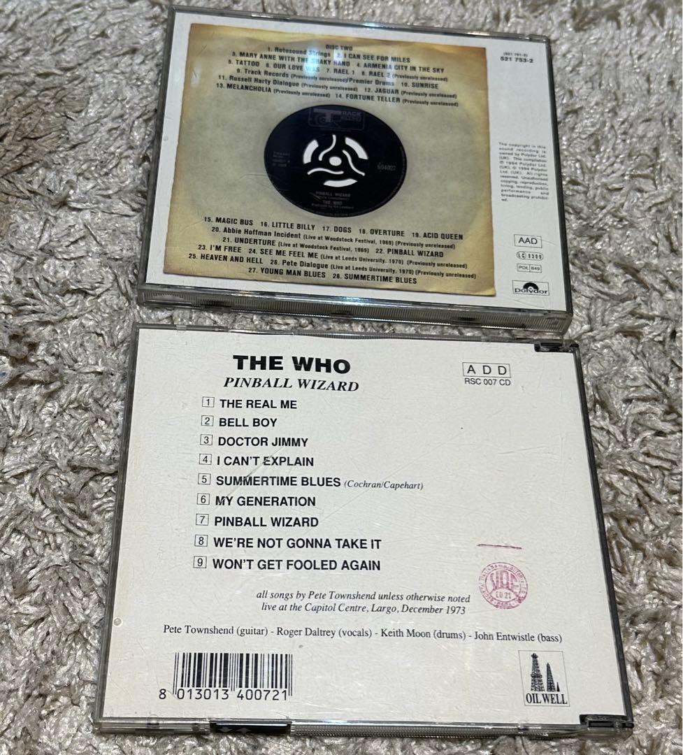 THE WHO 貴重盤含むCD10枚セット ザ・フー