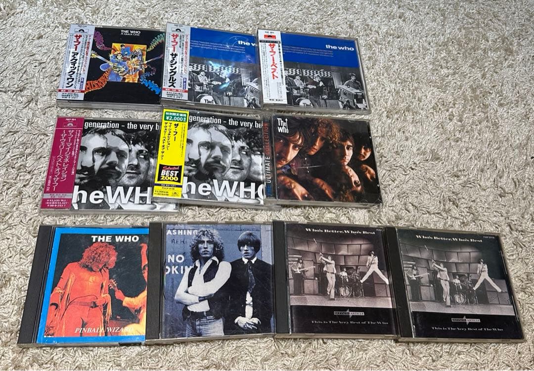 THE WHO 貴重盤含むCD10枚セット ザ・フー