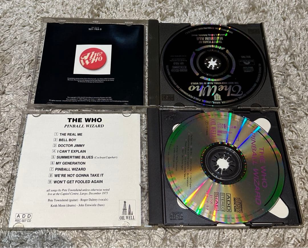 THE WHO 貴重盤含むCD10枚セット ザ・フー