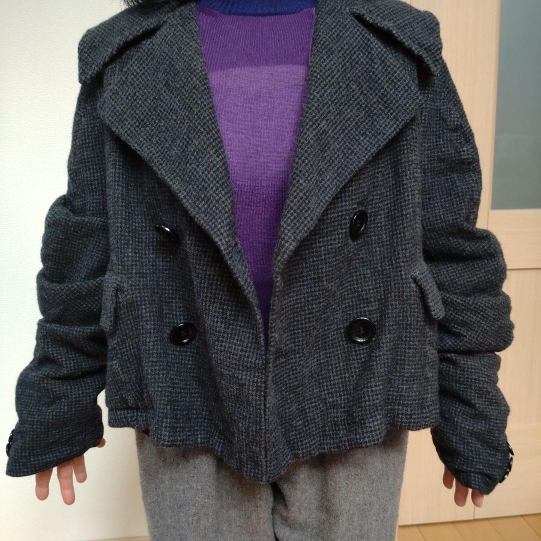 tricot COMME des GARÇONS ダークグレー ジャケット