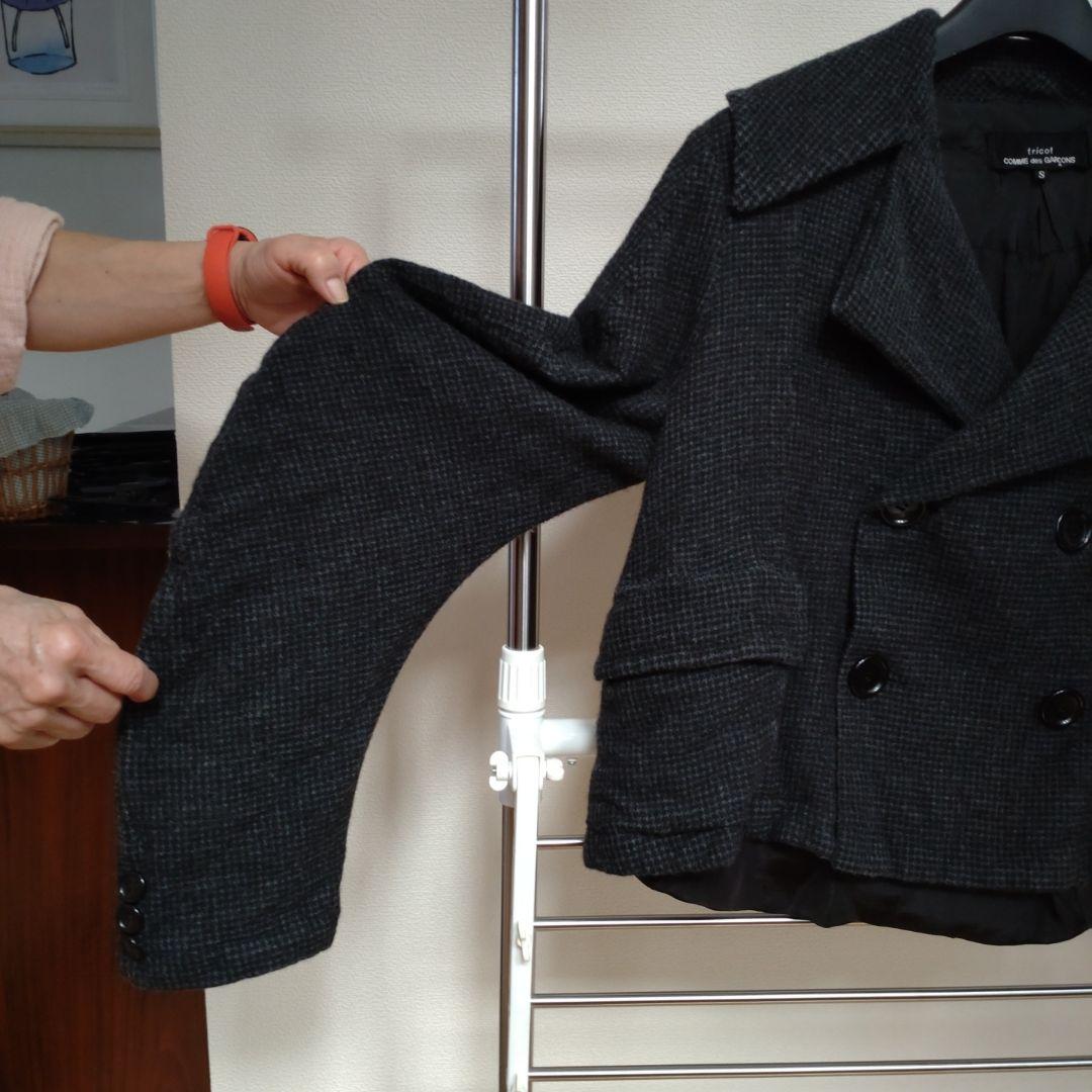 tricot COMME des GARÇONS ダークグレー ジャケット