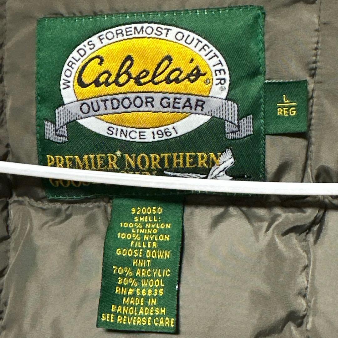 Cabela's カベラス  Down Vest グースダウン ベスト