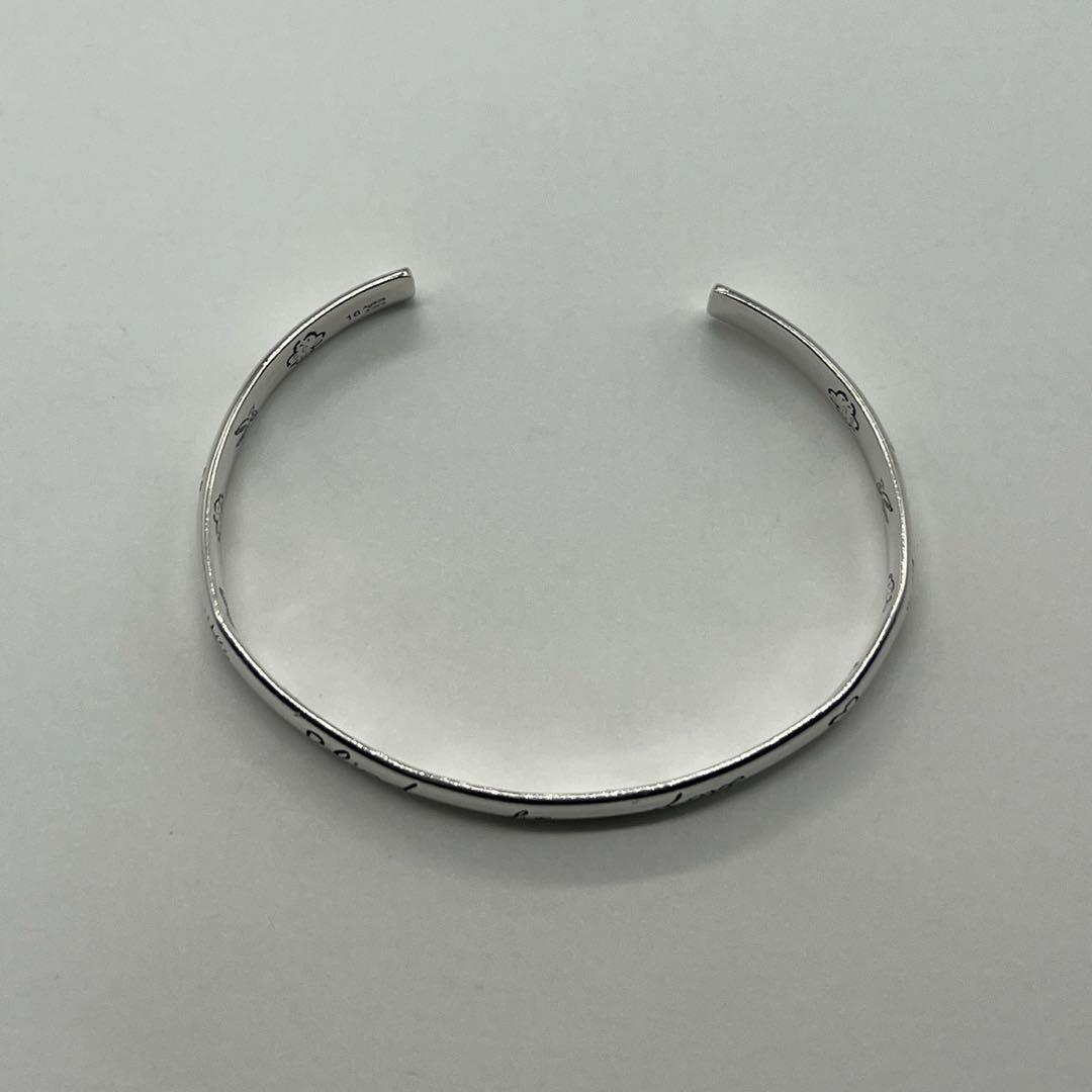 グッチ GUCCI ブラインドフォーラブ カフ バングル Ag925