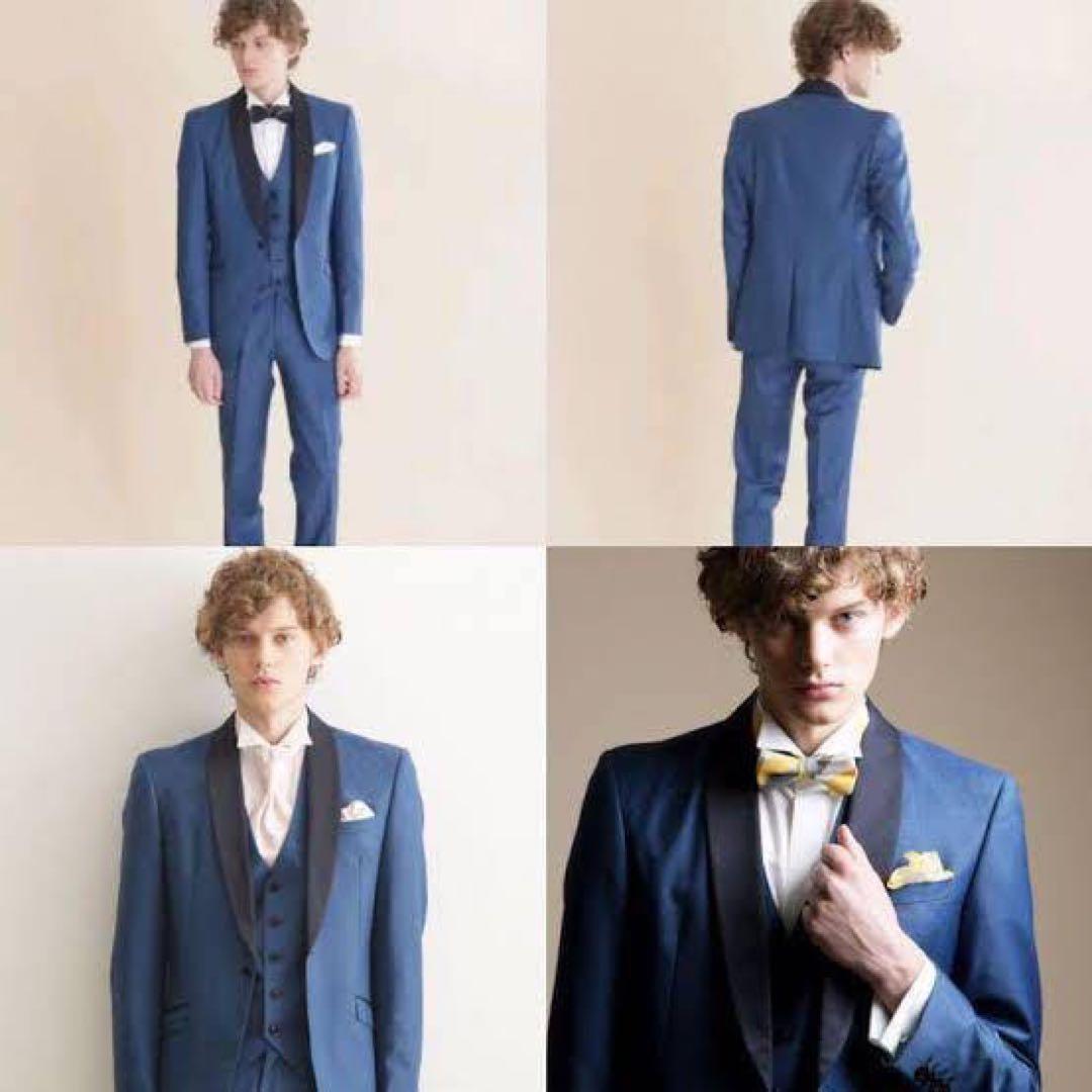 【238さん専売】ワタベウエディング×ビームス デニムタキシード 3点セット