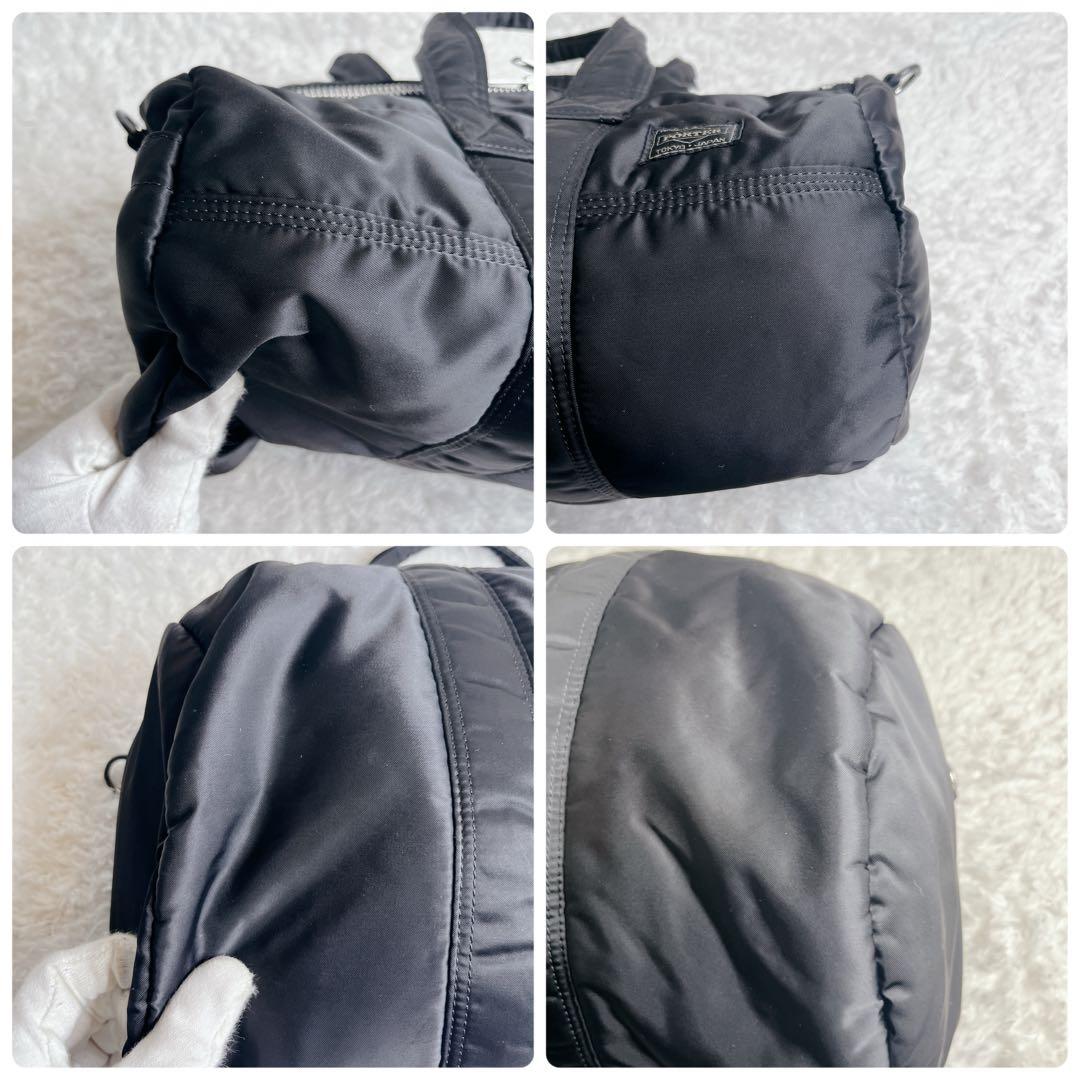 ✨美品✨ ポーター タンカー 2way ボストンバッグ ブラック 大容量 出張