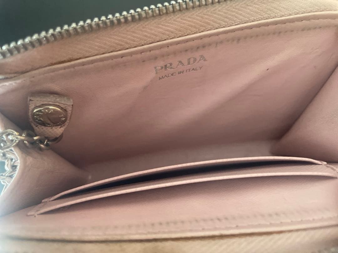 PRADA ピンク キーケース