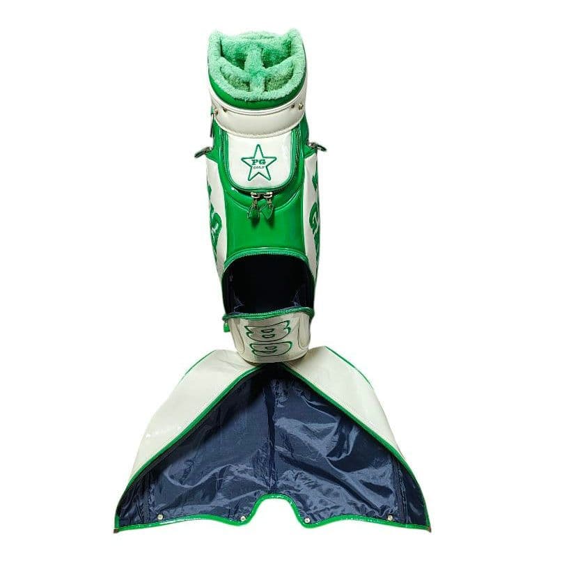 PEARLY GATES パーリーゲイツ キャディバッグ グリーン/ホワイト