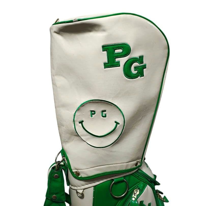 PEARLY GATES パーリーゲイツ キャディバッグ グリーン/ホワイト