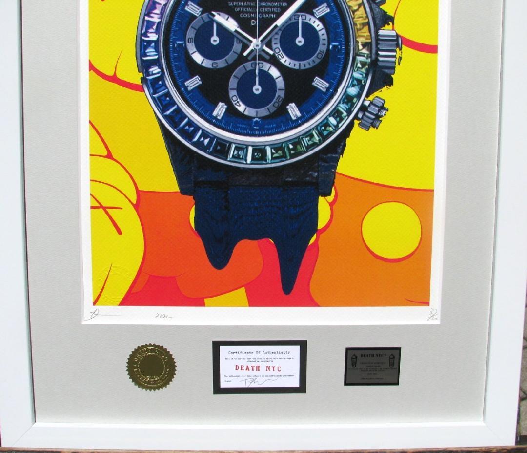 15時までこの価格！DEATH NYC Q156 新品額付き　サイン、ナンバー