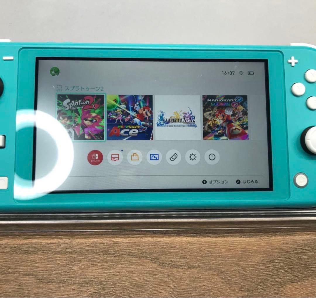 Nintendo Switch Lite ターコイズ　本体　付属品付き