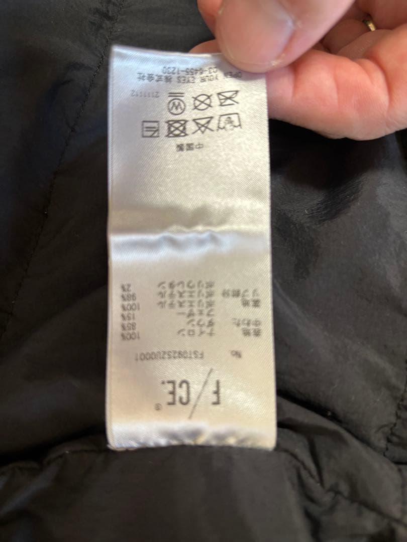 ジャケット・アウター F/CE. GARMENT DYE DOWN MA-1 LONG COAT