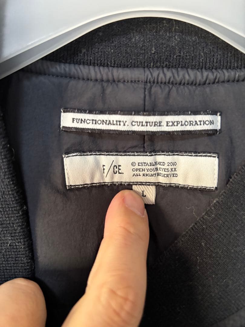 ジャケット・アウター F/CE. GARMENT DYE DOWN MA-1 LONG COAT