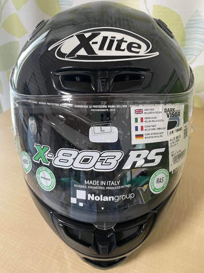 X-lite X-803 RS フルフェイスヘルメット Lサイズ　M1002