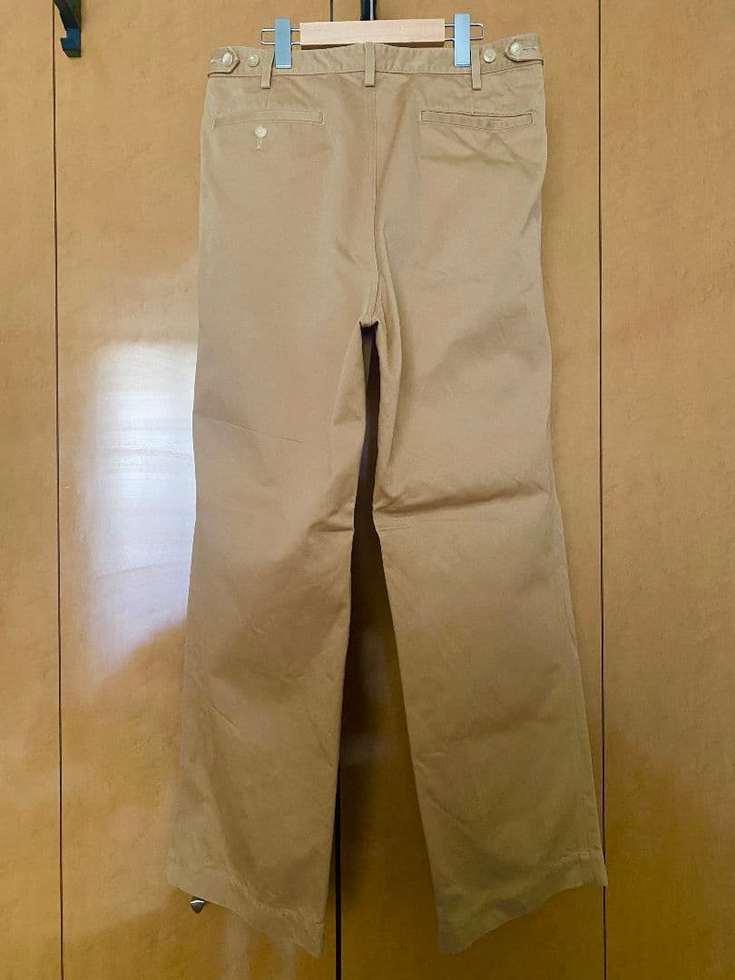 パンツ AURALEE 25SS FINX CHINO ONE-TUCK PANTS 5