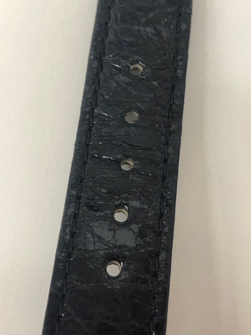 ※かまちゃん専用※ブラックレザー 時計ベルト ロレックスバックル