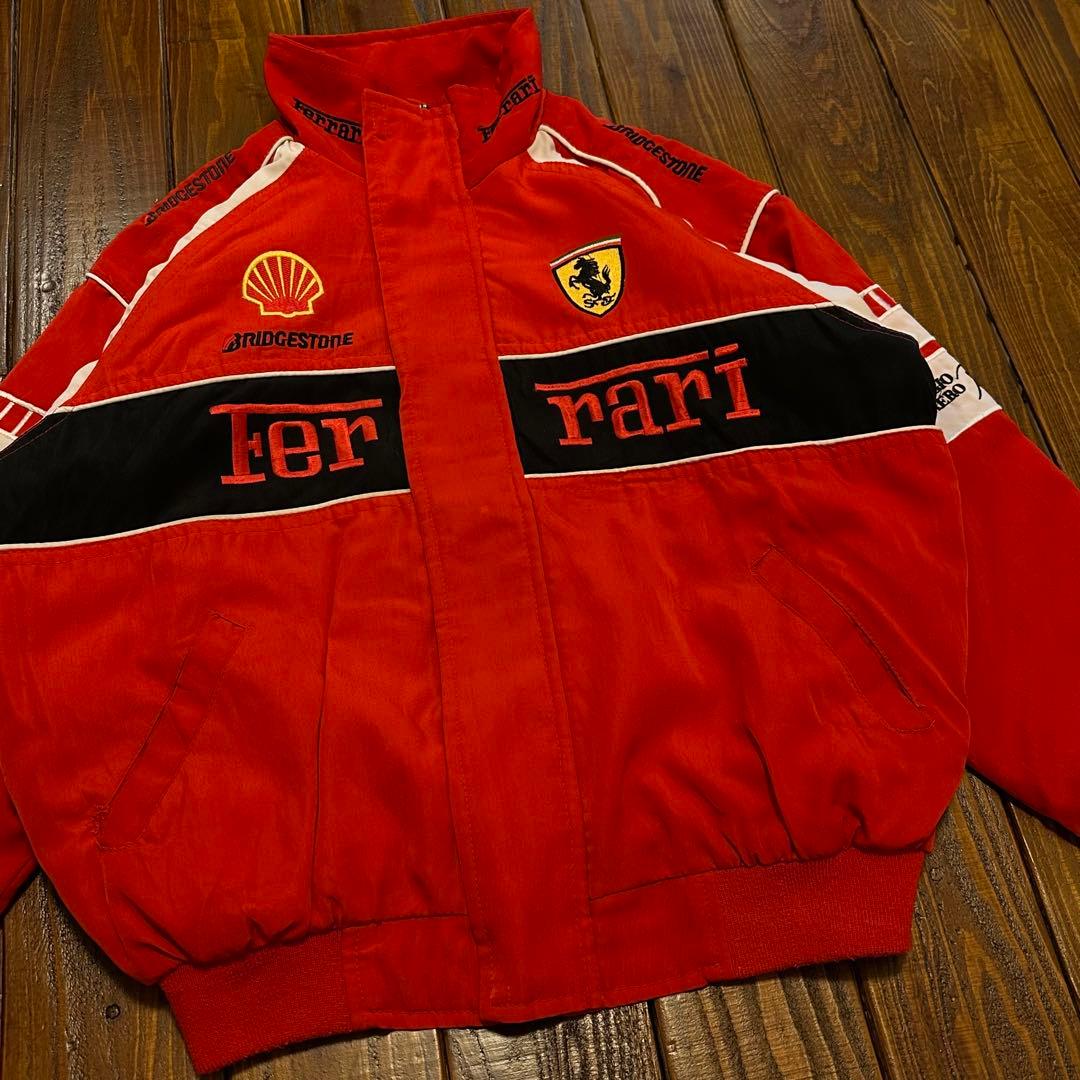 希少！！【Ferrariフェラーリ】レーシングジャケット　シェル　F1