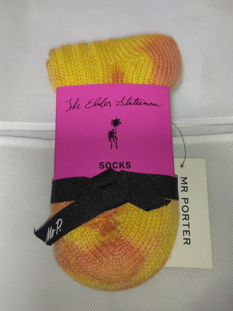レッグウェア The Elder Statesman YOSEMITE SOCKS