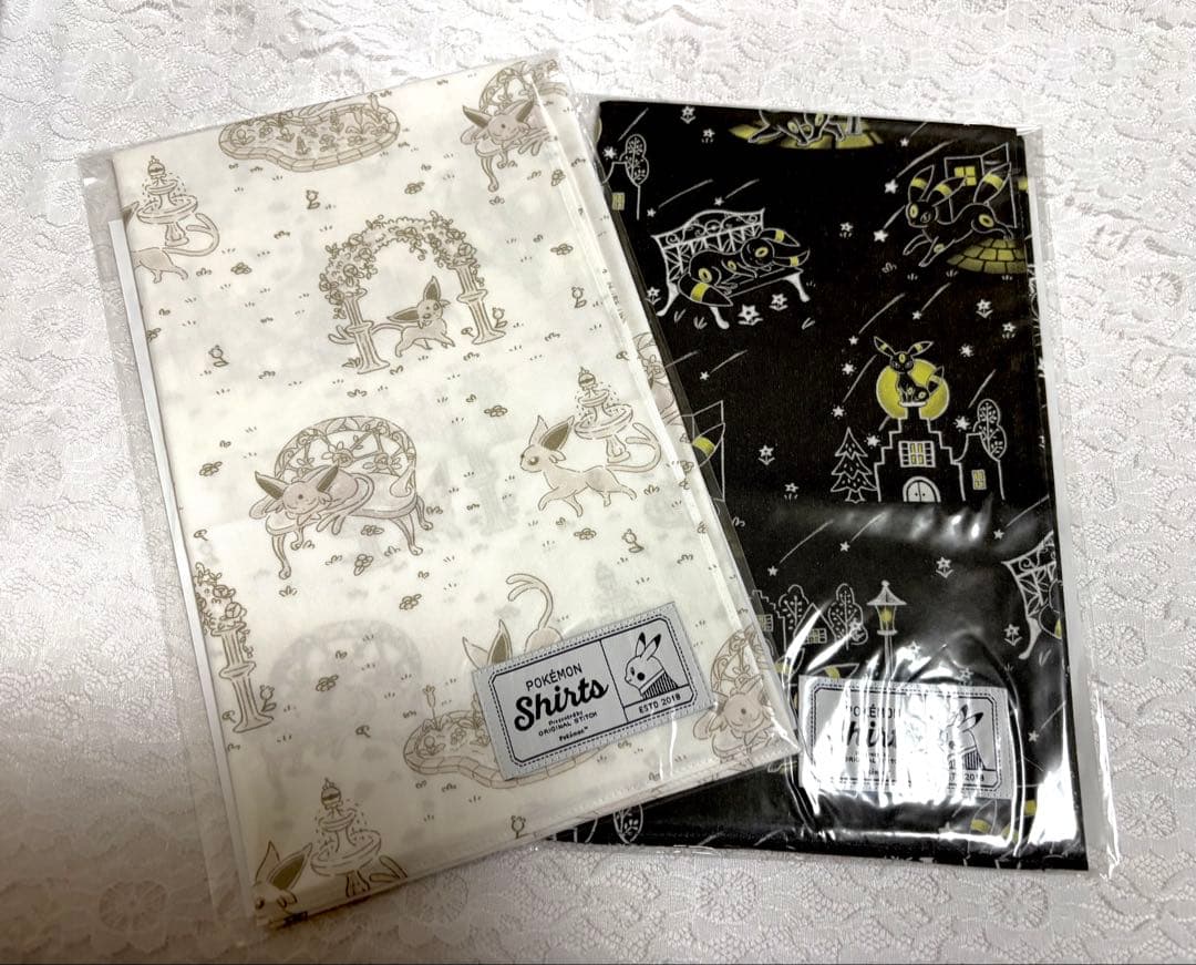 【未開封】ポケモンシャツ　バンダナ　エーフィ　ブラッキー