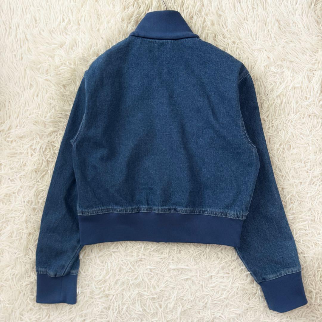 adidas アディダス トラックジャケット デニム ブルー ファイヤーバード