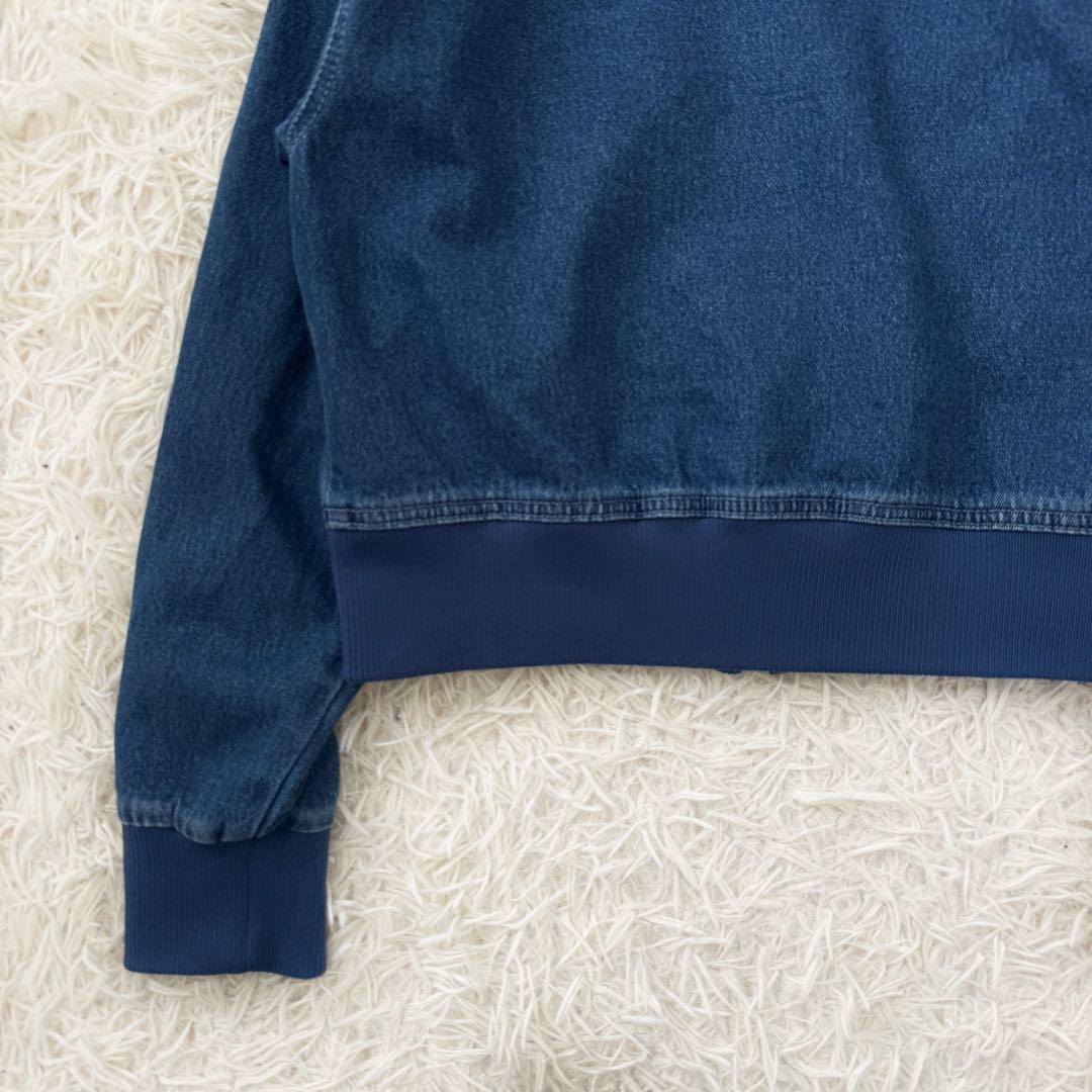 adidas アディダス トラックジャケット デニム ブルー ファイヤーバード