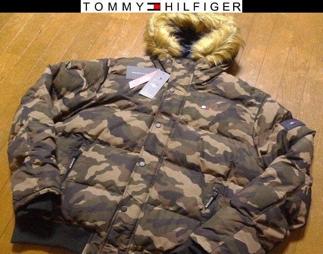 【大きい】2XL3XL日本サイズ位トミーヒルフィガー2WAY極暖ダウンジャケット