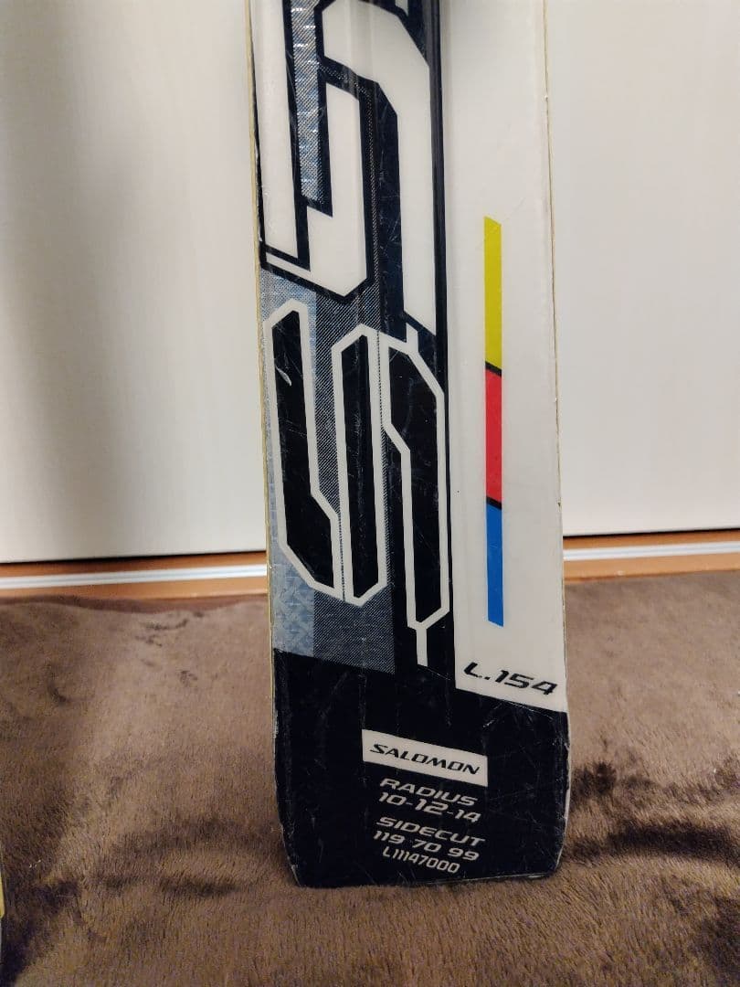 サロモン スキー 24シリーズ S5 L154 ビンディングセット