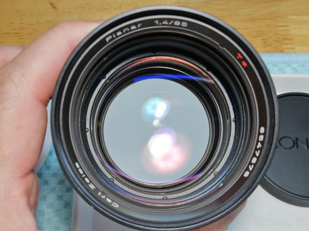 レンズ(単焦点) Contax Carl Zeiss Planar 85mm F1.4 #7233