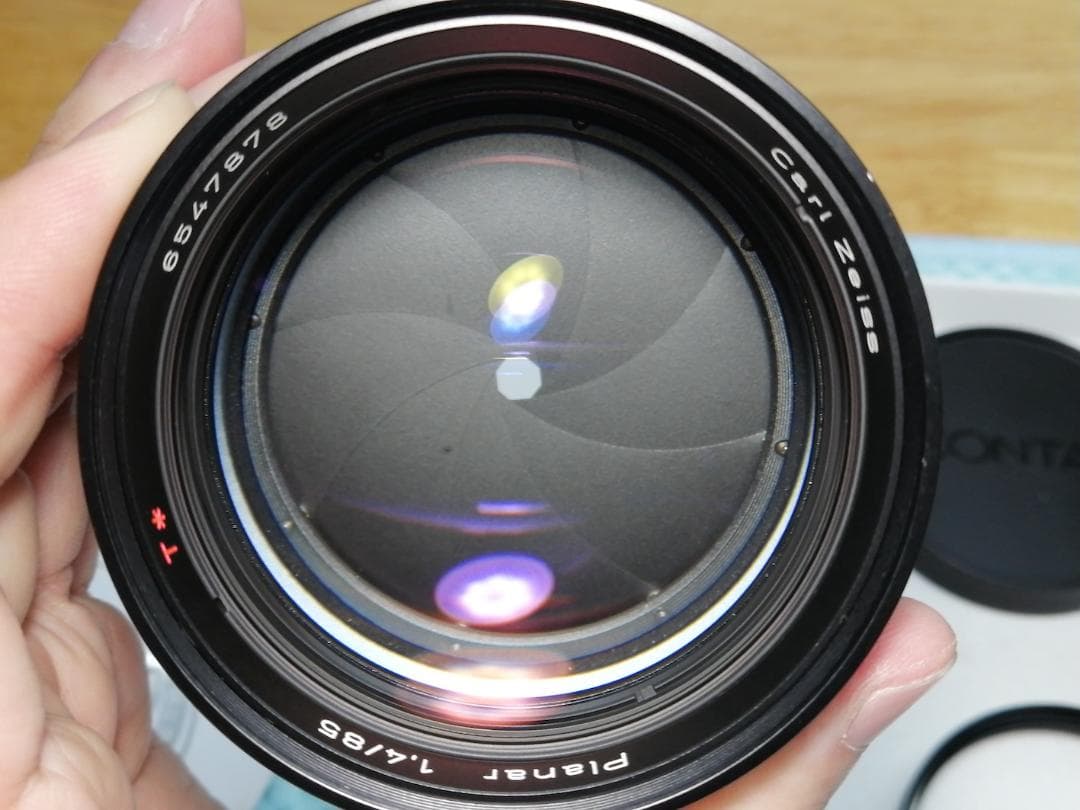 レンズ(単焦点) Contax Carl Zeiss Planar 85mm F1.4 #7233